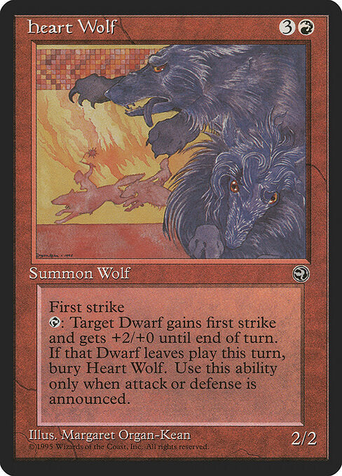 Heart Wolf (75) - Homelands - Game On