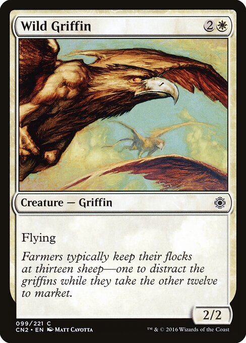 Wild Griffin (99) (Foil) - Conspiracy: Take the Crown - Game On