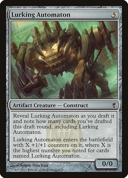 Lurking Automaton (63) (Foil) - Conspiracy - Game On