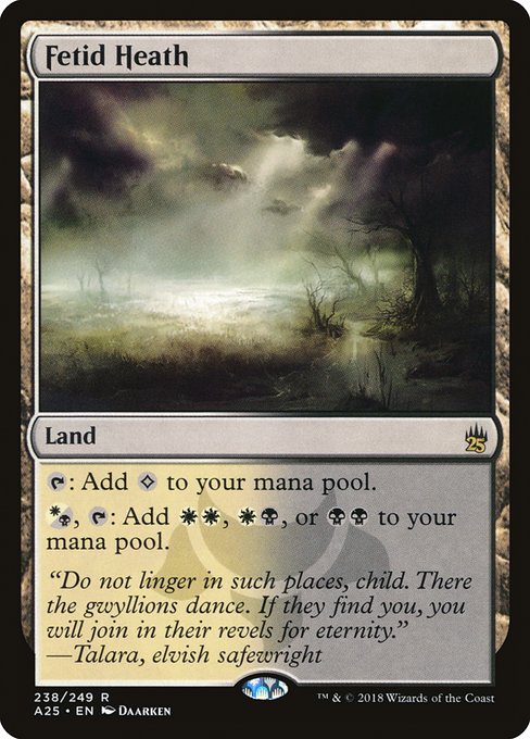Fetid Heath (238) - Masters 25 - Game On