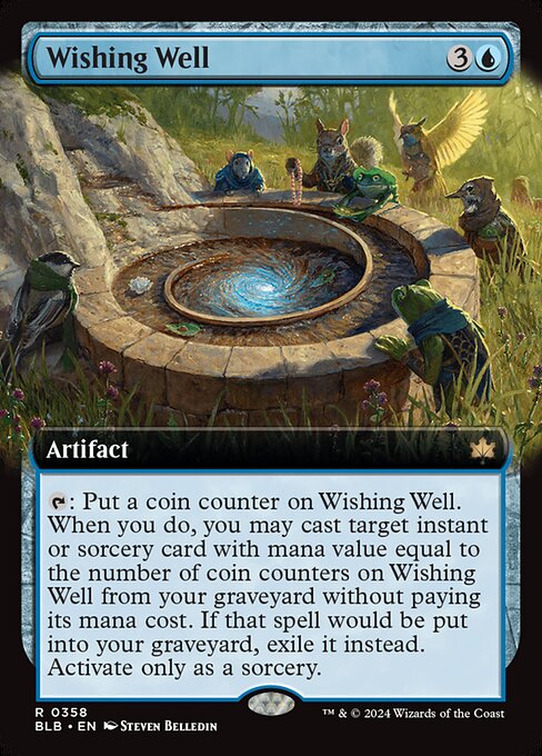 Wishing Well (358) - EXTENDED ART (Foil) - Bloomburrow - Game On