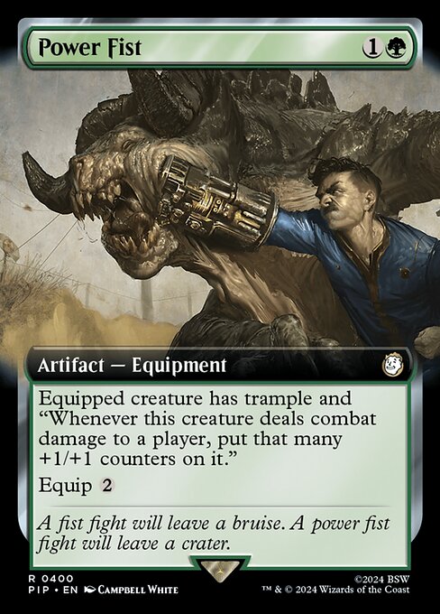 Power Fist (400) - EXTENDED ART - Fallout - Game On