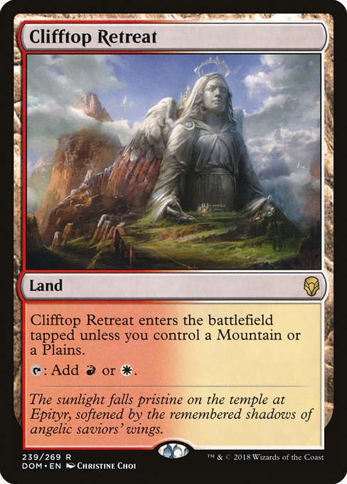 Clifftop Retreat (239) (Foil) - Dominaria - Game On