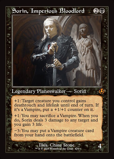Sorin, Imperious Bloodlord (476) - Innistrad Remastered - Game On