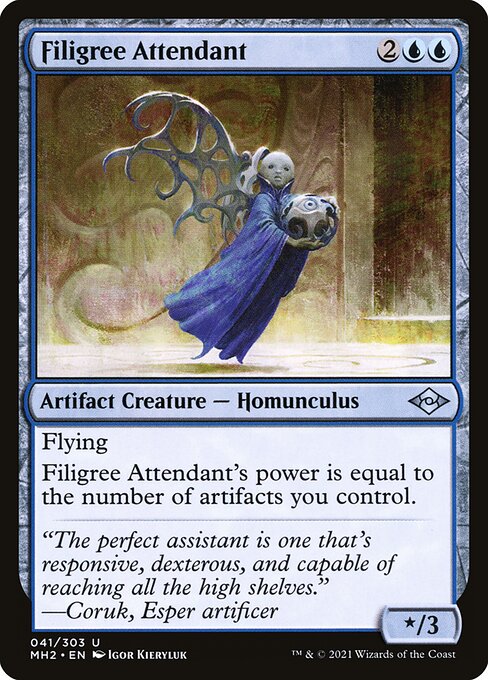 Filigree Attendant (41) - Modern Horizons 2 - Game On