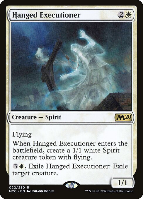 Hanged Executioner (22) (Foil) - Core Set 2020 - Game On