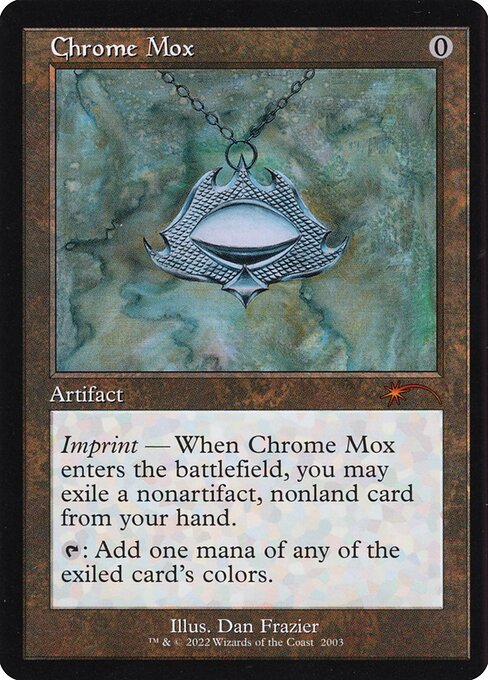 Chrome Mox (2003) - Secret Lair 30th Anniversary Countdown Kit - Game On