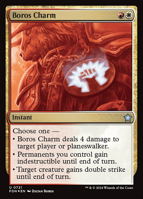 Boros Charm (721) (Foil) - Foundations - Game On