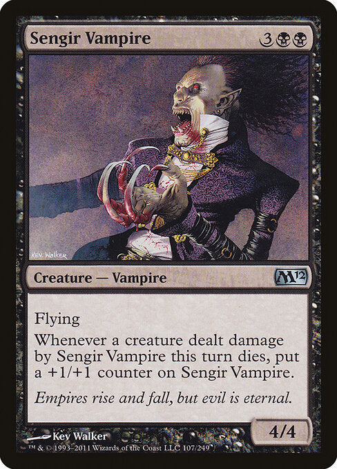 Sengir Vampire (107) - Magic 2012 - Game On