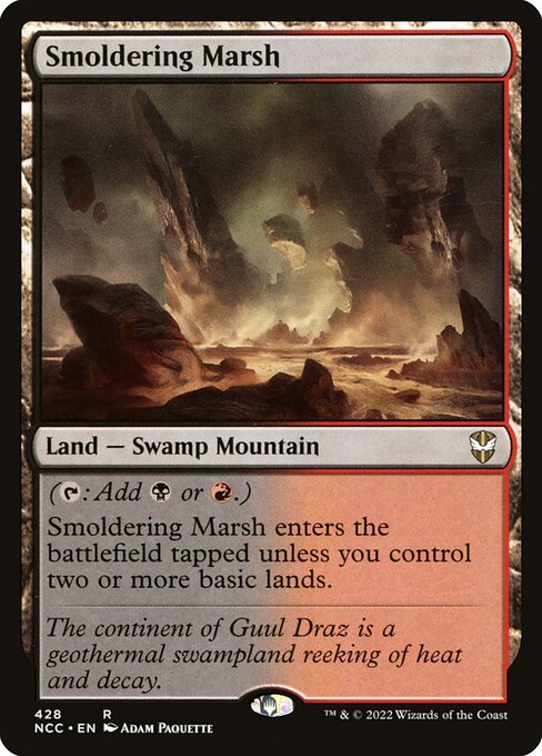 Smoldering Marsh (428) - New Capenna Commander - Game On