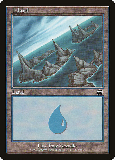 Island (338) (Foil) - Mercadian Masques - Game On