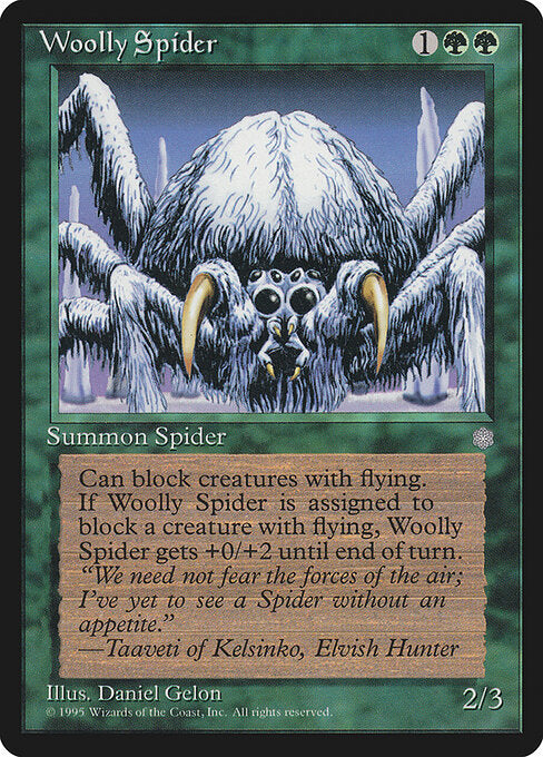 Woolly Spider (279) - Ice Age - Game On