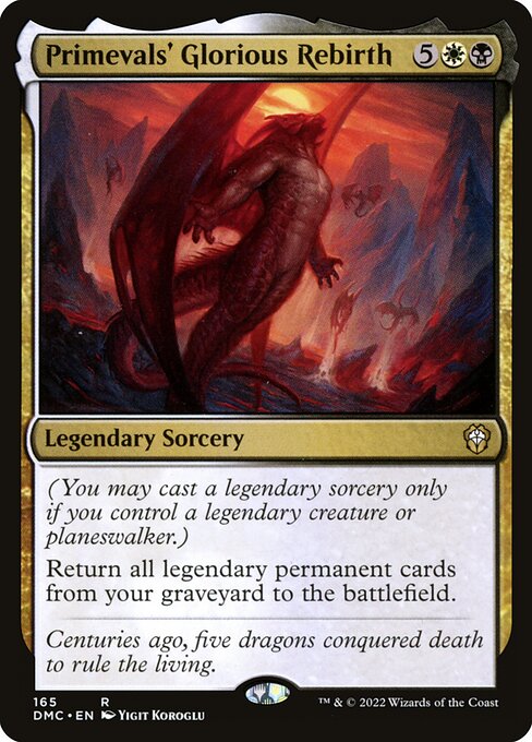 Primevals' Glorious Rebirth (165) - Dominaria United Commander - Game On