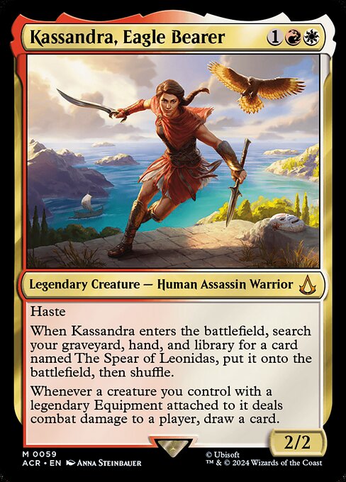 Kassandra, Eagle Bearer (59) (Foil) - Assassin's Creed - Game On
