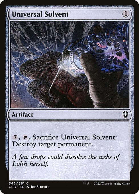Universal Solvent (342) - Commander Legends: Battle for Baldur's Gate - Game On