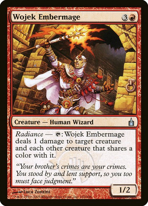 Wojek Embermage (152) (Foil) - Ravnica: City of Guilds - Game On