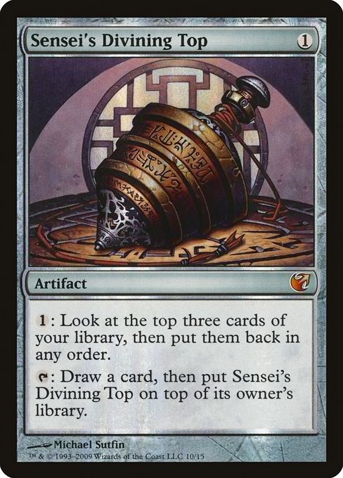 Sensei's Divining Top (10) (Foil) - From the Vault: Exiled - Game On
