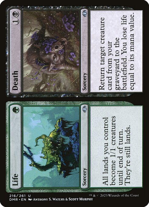 Life // Death (216) - Dominaria Remastered - Game On