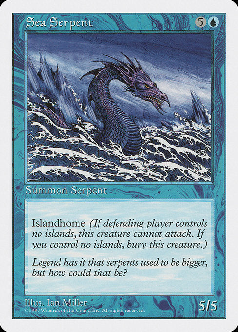 Sea Serpent (118) - Fifth Edition - Game On