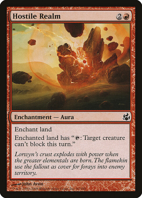 Hostile Realm (91) (Foil) - Morningtide - Game On