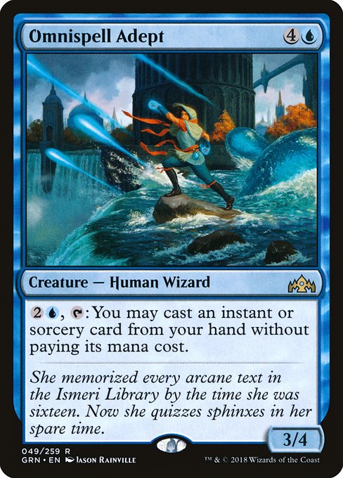 Omnispell Adept (49) (Foil) - Guilds of Ravnica - Game On