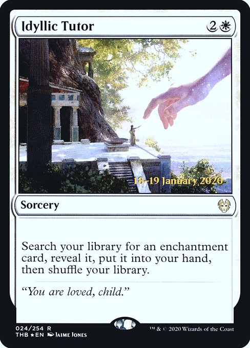Idyllic Tutor (24s) (Foil) - Theros Beyond Death Promos - Game On