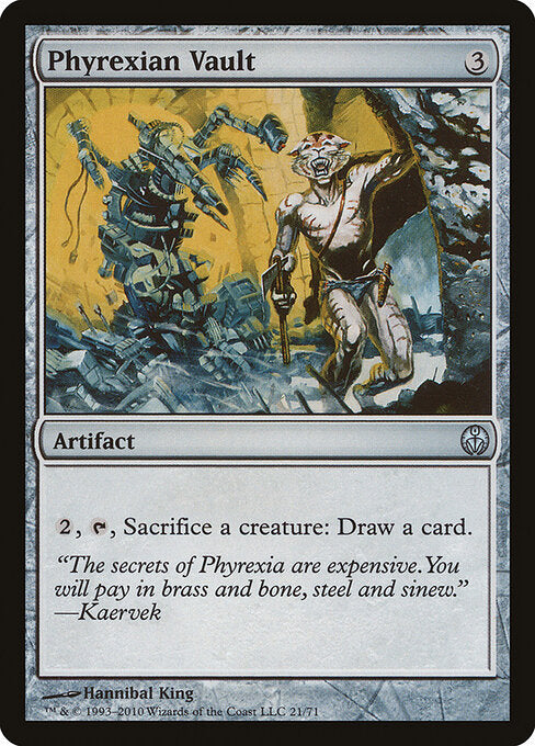 Phyrexian Vault (21) - Duel Decks: Phyrexia vs. the Coalition - Game On