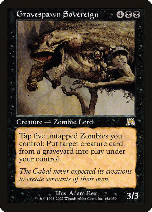 Gravespawn Sovereign (152) (Foil) - Onslaught - Game On