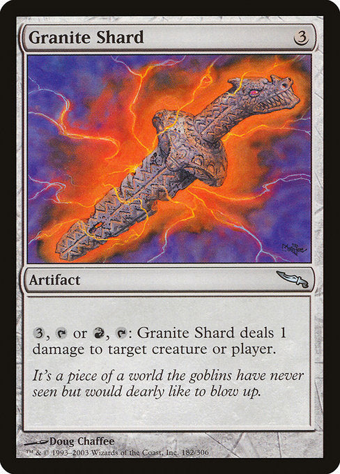 Granite Shard (182) (Foil) - Mirrodin - Game On