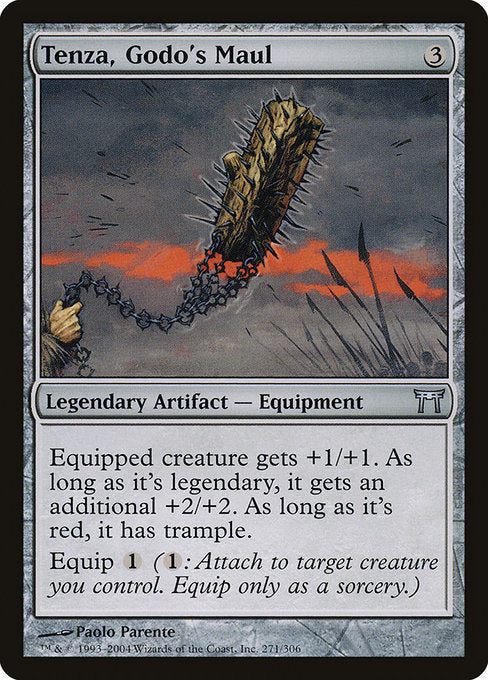 Tenza, Godo's Maul (271) - Champions of Kamigawa - Game On
