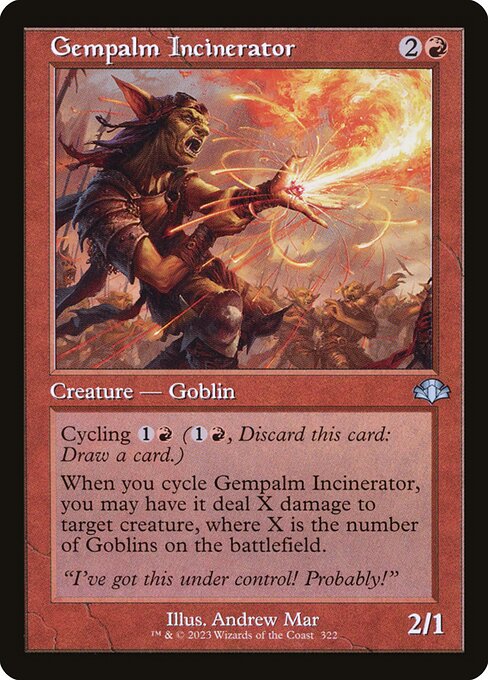 Gempalm Incinerator (322) - Dominaria Remastered - Game On