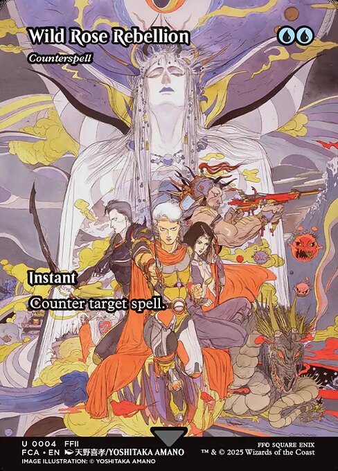 Counterspell (4) - BORDERLESS - FULL ART - Final Fantasy: Through the Ages - Game On