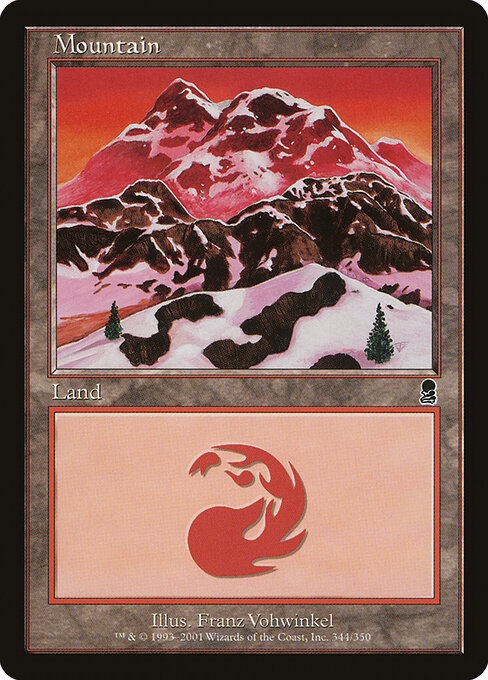 Mountain (344) (Foil) - Odyssey - Game On