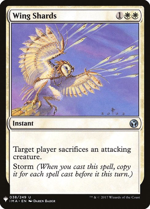 Wing Shards (IMA-38) - The List - Game On