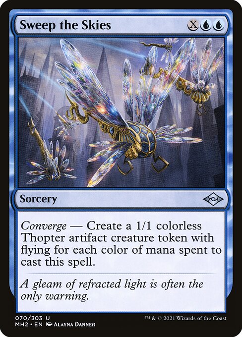 Sweep the Skies (70) (Foil) - Modern Horizons 2 - Game On