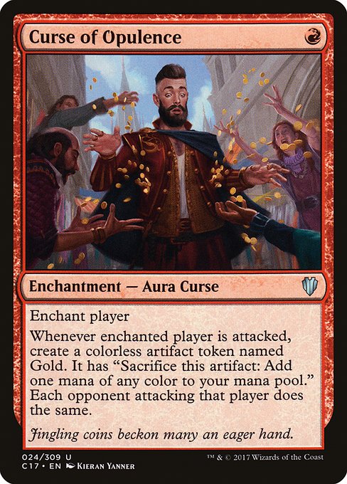 Curse of Opulence (24) - Commander 2017 - Game On