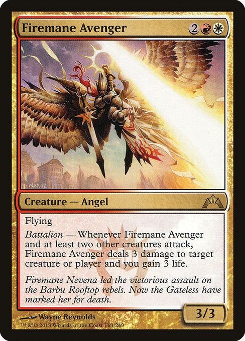 Firemane Avenger (163) (Foil) - Gatecrash - Game On