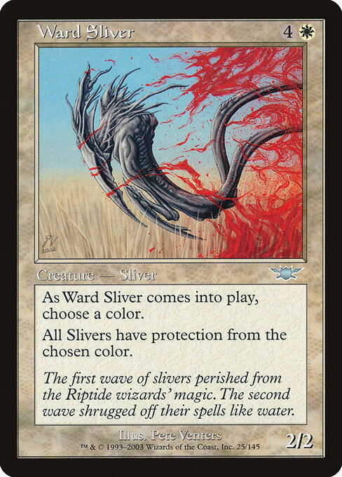 Ward Sliver (25) (Foil) - Legions - Game On