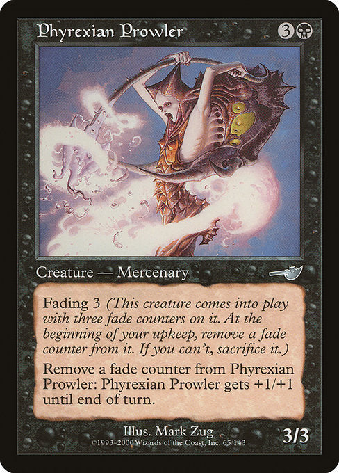 Phyrexian Prowler (65) (Foil) - Nemesis - Game On