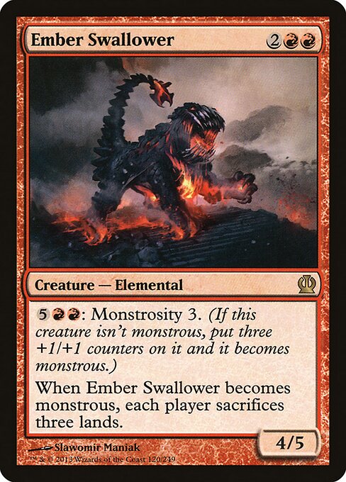 Ember Swallower (120) (Foil) - Theros - Game On
