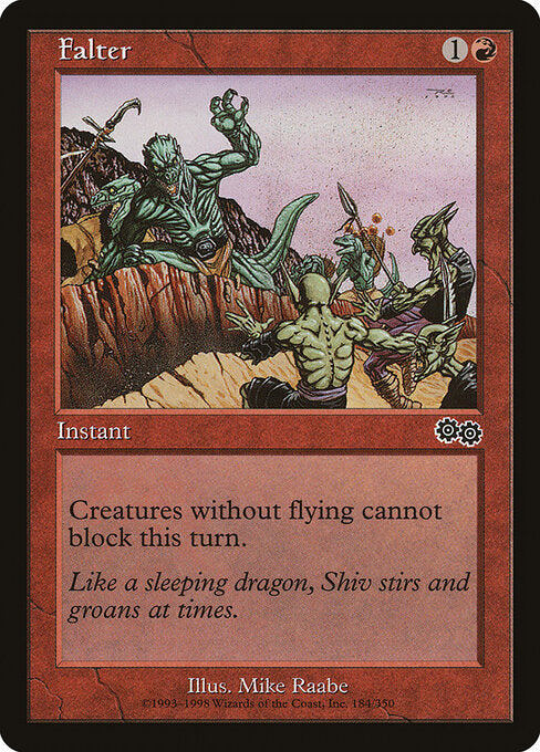 Falter (184) - Urza's Saga - Game On