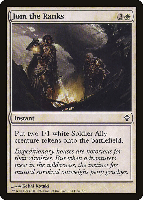 Join the Ranks (9) (Foil) - Worldwake - Game On