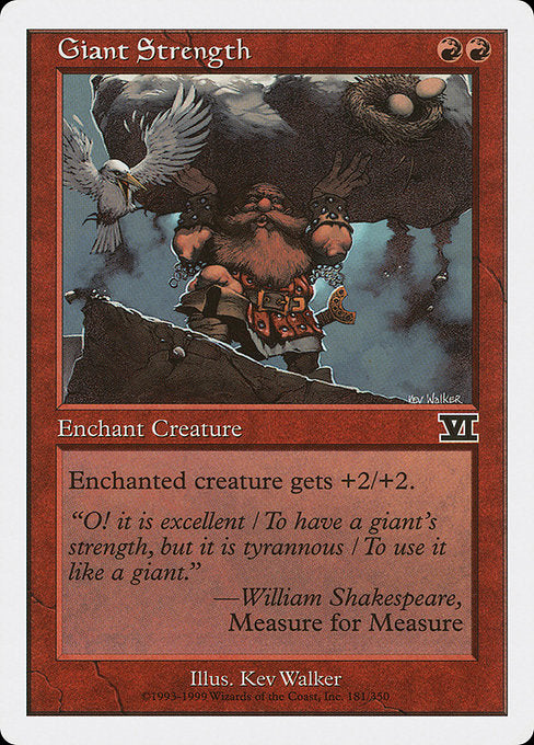 Giant Strength (181) - Classic Sixth Edition - Game On