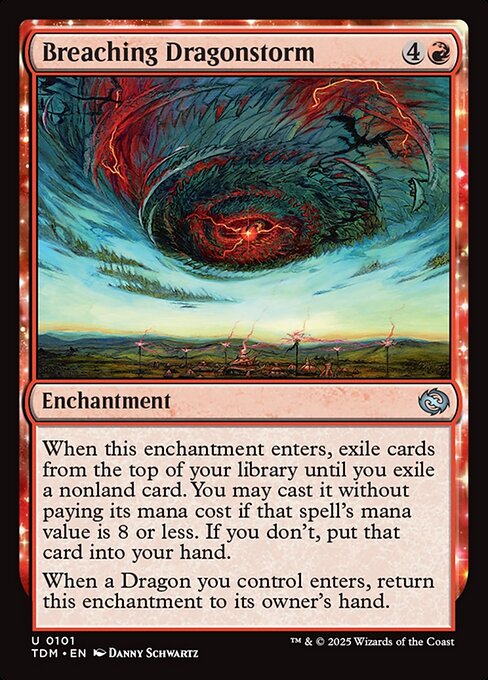 Breaching Dragonstorm (101) (Foil) - Tarkir: Dragonstorm - Game On