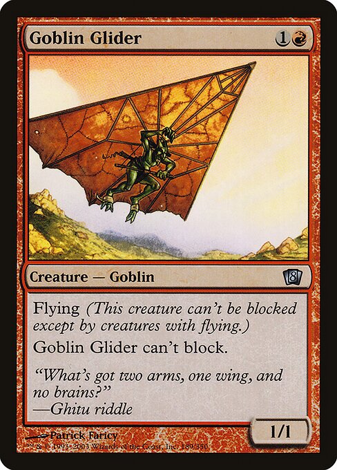 Goblin Glider (189★) (Foil) - Eighth Edition - Game On