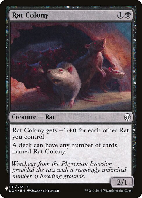 Rat Colony (DOM-101) - The List - Game On