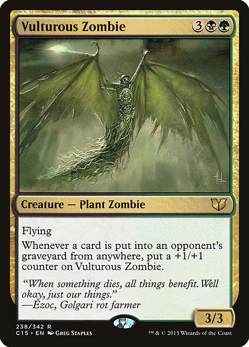 Vulturous Zombie (238) - Commander 2015 - Game On