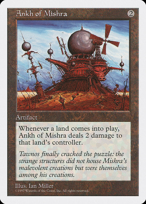 Ankh of Mishra (348) - Fifth Edition - Game On