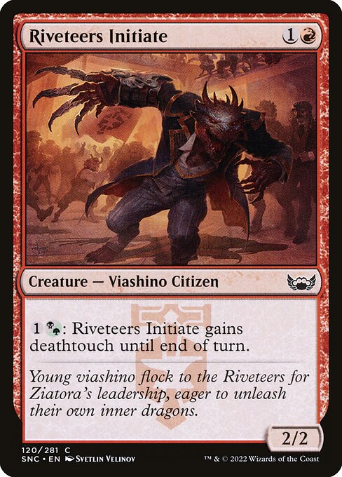 Riveteers Initiate (120) (Foil) - Streets of New Capenna - Game On