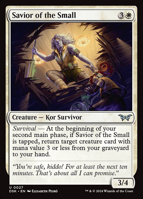 Savior of the Small (27) (Foil) - Duskmourn: House of Horror - Game On